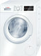 BOSCH WAT28400UC 300 Series Washer - 208/240V, Cap. 2.2 cu.ft., 15 Cyc.,1,400 RPM, 54 dBA White/Door, ENERGY STAR