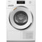 MIELE TXR860WP 24 inch Heat Pump Dryer, 4.03 cu. ft., PerfectDry, Honeycomb Drum, M Touch Premium, SoftSteam, FragranceDos, ENERGY STAR