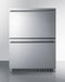 SUMMIT ADFD2D24PNR 24" Wide 2-drawer All-freezer, ADA Compliant