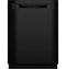 GE APPLIANCES GDP630PGRBB GE® Top Control with Plastic Interior Dishwasher with Sanitize Cycle & Dry Boost