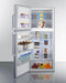 SUMMIT FF1513SSLHD 28" Wide Top Mount Refrigerator-freezer