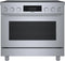 BOSCH HIS8655U 800 Series Induction freestanding range 36'' Stainless Steel HIS8655U