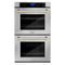 ZLINE KITCHEN AND BATH AWDZ30G ZLINE 30" Autograph Edition Double Wall Oven with Self Clean and True Convection in Stainless Steel (AWDZ-30) [Color: Gold]