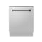 ZLINE KITCHEN AND BATH DWVZ30424MB ZLINE Autograph Edition 24" 3rd Rack Top Control Tall Tub Dishwasher in Stainless Steel with Accent Handle, 51dBa (DWVZ-304-24) [Color: Matte Black]