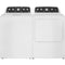 GE ETW485ASWWB 27 Inch Top Load Washer & GE ETD48EASWWB 27 Inch Electric Dryer