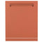 ZLINE KITCHEN AND BATH DPMTC24 ZLINE 24" Monument Dishwasher Panel with Traditional Handle and Color Options (DPMT-24) [Color: Copper]