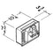 Wall Heater, 500/1000W 120VAC, 750W 208VAC, 1000W 240 VAC