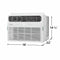 FRIGIDAIRE FHWW144TE1 Frigidaire 14,300 BTU Window Room Air Conditioner with Wi-Fi