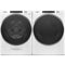 Whirlpool WFW8620HW 27 Inch Front Load Washer & Whirlpool WGD8620HW 27 Inch Gas Dryer