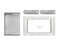 FRIGIDAIRE FMTK3027AS Frigidaire 30" Stainless-Steel Microwave Trim Kit