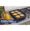 GE APPLIANCES PGP7036SLSS GE Profile(TM) 36" Built-In Gas Cooktop with Optional Extra-Large Cast Iron Griddle