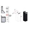 1-36" Chimney Extension for 9 ft. to 10 ft. Ceilings