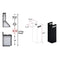 1-36" Chimney Extension for 9 ft. to 10 ft. Ceilings