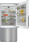 MIELE KF2902SFSTAINLESSSTEELCLEANSTEEL KF 2902 SF - MasterCool(TM) fridge-freezer For high-end design and technology on a large scale.