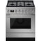 SMEG CPF30UGGX Portofino Pro-Style All-Gas Range, Stainless Steel, 30" X 25"