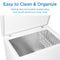 DANBY DCF070A6WM Danby 7.0 cu. ft. Square Model Chest Freezer DOE