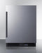 SUMMIT ALFZ53CSS 24" Wide Built-in All-freezer, ADA Compliant