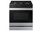 SAMSUNG NSG6DG8700SR Bespoke 6.0 cu. ft. Smart Slide-In Gas Range with Smart Oven Camera & Illuminated Precision Knobs in Stainless Steel