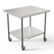 KOOLMORE CT303618C 30" x 36" 18-Gauge 304 Stainless Steel Commercial Work Table with Casters, CT3036-18C.