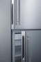 SUMMIT FFBF279SSXIMH72 28" Wide Bottom Freezer Refrigerator