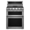 KITCHENAID KFGD500ESS 30-Inch 5 Burner Gas Double Oven Convection Range - Stainless Steel