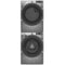 Whirlpool WFW5720RR 27 Inch Smart Front Load Washer & Whirlpool WGD5720RR 27 Inch Smart Gas Dryer with Whirlpool W10869845 Stack Kit for HybridCare, Long Vent and Standard Dryers