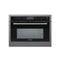 KOOLMORE KMCWO24BSS KoolMore Reserve 24 in. Stainless Steel Built-in Convection Microwave Oven with Speed and Sensor Cooking,1.6 cu. ft. in Black (KM-CWO24-BSS)