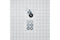 Dryer Caster Wheel Kit That Includes One Black Swivel and Locking Caster