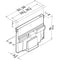 36Inch Telescopic Downdraft System, External Blower,