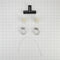 Washing machine siphon break assembly with 2 hose clamps, wire tie, and 2 drain hose sleeves - 1 pack