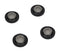 Washing Machine Inlet Hose Screens 1" diameter with rubber O-rings - 4 pack