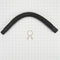 21" Black corrugated top load washer drain hose with fittings & clamp (excludes Bravos-Cabrio) - 1 pack