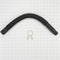 21" Black corrugated top load washer drain hose with fittings & clamp (excludes Bravos-Cabrio) - 1 pack