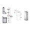 2-36" Chimney Extensions for 10 ft. to 12 ft. Ceilings