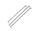 BERTAZZONI HK36PROFDBXV Handle Kit for 36 inch built-in French Door Refrigerator Stainless Steel