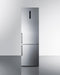 SUMMIT FFBF181ES2IM 24" Wide Bottom Freezer Refrigerator With Icemaker