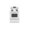 AMANA ACR4503SFW 30-inch Electric Range with Self-Clean Option - White