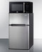 SUMMIT MRF34BSSA Microwave/refrigerator-freezer Combination With Allocator