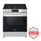 5.8 CF GAS SINGLE OVEN SLIDE IN RANGE EASYCLEAN PLUS SC SS