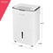 FRIGIDAIRE FGAC5045W1 Frigidaire Gallery 50 Pint Dehumidifier with WiFi (Energy Star Most Efficient)