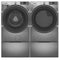 Whirlpool WFW5720RR 27 Inch Smart Front Load Washer & Whirlpool WGD5720RR 27 Inch Smart Gas Dryer with Whirlpool WFP2715RR 15.5 Inch Pedestal for Front Load Washer and Dryer
