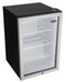 DANBY DAG026A2BDB Danby 2.6 cu. ft. Compact Glass Door Fridge in Platinum