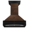 Wooden Wall Mount Range Hood - Includes Dual Remote Motor - 42 Inch / 700