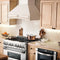 30 In. Convertible Vent Wooden Wall Mount Range Hood In Cottage White