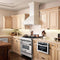 30 In. Convertible Vent Wooden Wall Mount Range Hood In Cottage White