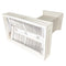 30 In. Convertible Vent Wooden Wall Mount Range Hood In Cottage White