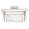 36 In. Ducted Wooden Wall Mount Range Hood In Cottage White
