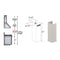 61" Wooden Chimney Extension for Ceilings up to 12.5 ft.