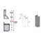61" Wooden Chimney Extension for Ceilings up to 12.5 ft.