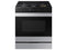 SAMSUNG NSG6DG8500SR Bespoke 6.0 cu. ft. Smart Slide-In Gas Range with Air Sous Vide & Air Fry in Stainless Steel